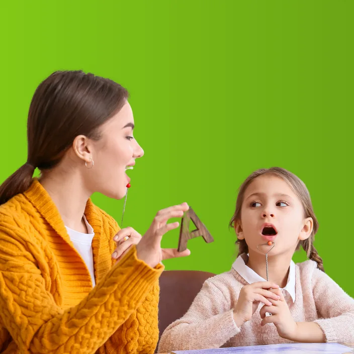 Carer Green Lady Girl